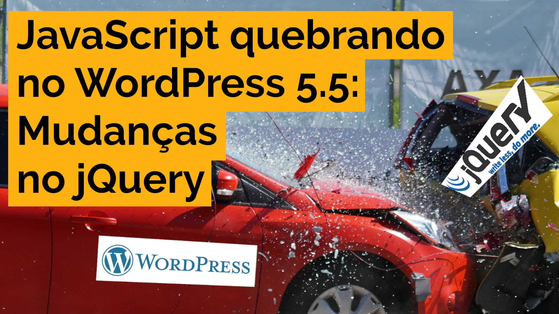 Você está visualizando atualmente JavaScript quebrando no WordPress 5.5: Mudanças no jQuery